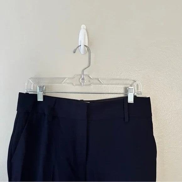 SéZane Gustavo Straight Leg Trousers Navy Blue - 6 - Picture 6 of 6